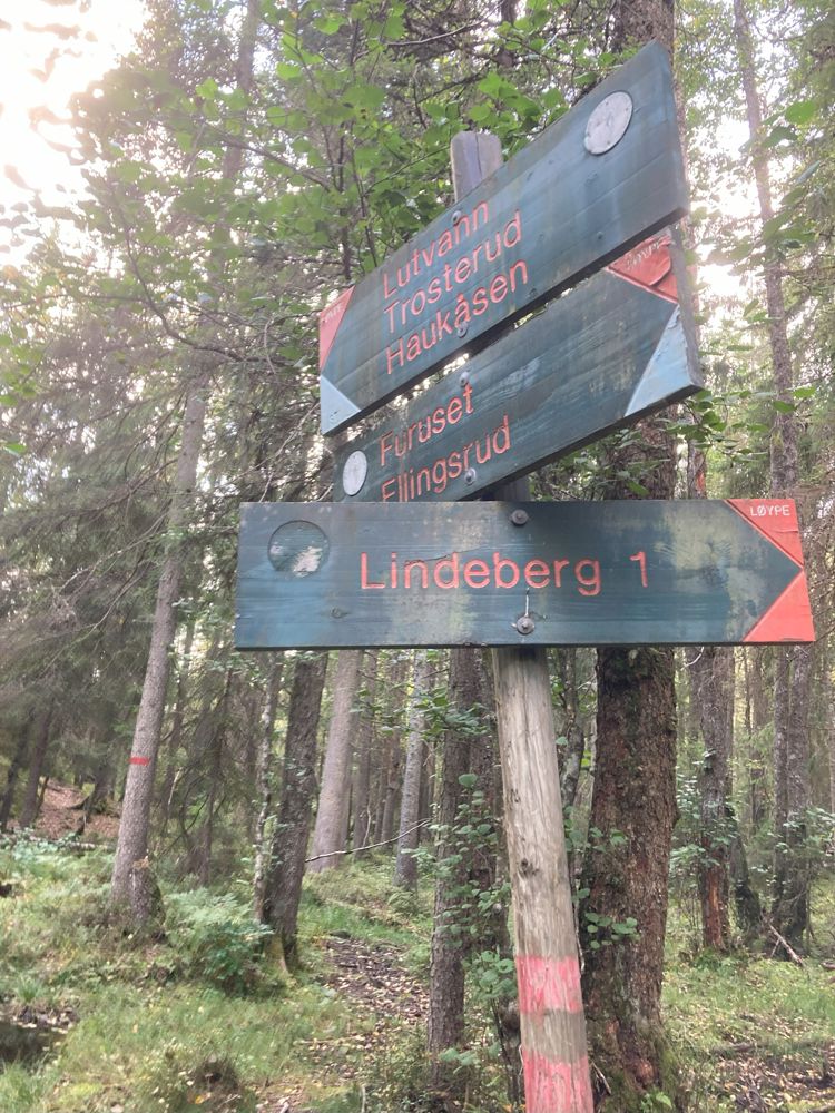 et skilt med et par skilt på