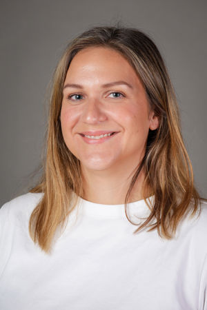 en person med langt hår