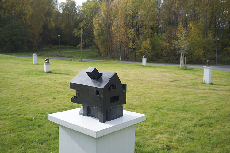 Skulpturhagen, HUSET av Hanne Tyrmi Foto: Jeannette Christensen