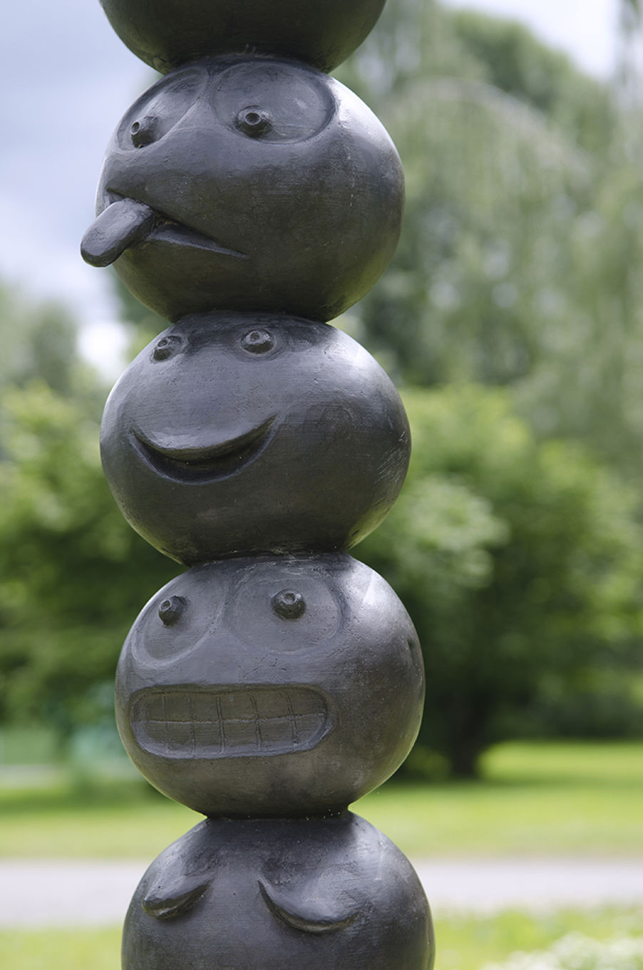 Skulpturhagen, TOTEM av Bjørn Bjarre Foto: Signe Marie Andersen Skulpturhagen, TOTEM av Bjørn Bjarre Foto: Signe Marie Andersen