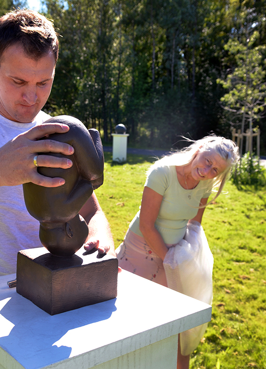 FOSTERET av GUSTAV VIGELAND Foto: Signe Marie Andersen