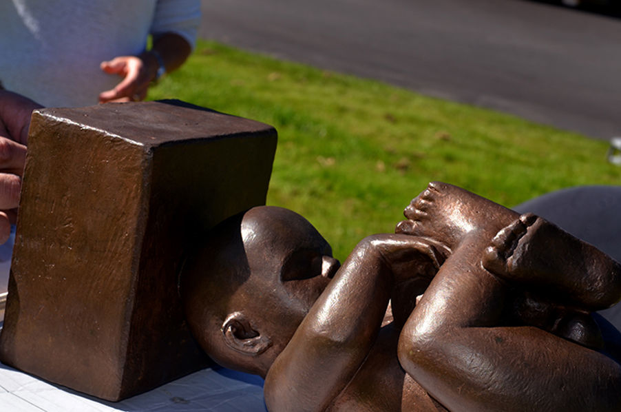 FOSTERET av GUSTAV VIGELAND Foto: Signe Marie Andersen FOSTERET av GUSTAV VIGELAND Foto: Signe Marie Andersen