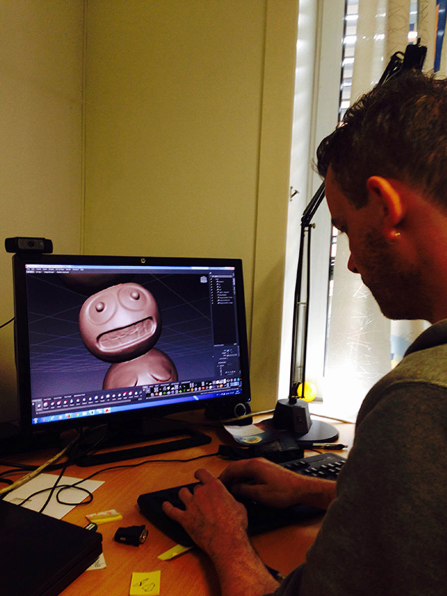 TOTEM av Bjørn Bjarre. 3D modellering, digitalt. Foto: Bjørn Bjarre TOTEM av Bjørn Bjarre. 3D modellering, digitalt. Foto: Bjørn Bjarre